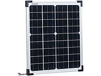 revolt Solarpanel mit monokristallinen Solarzellen, 20 Watt; Solarpanels faltbar Solarpanels faltbar 