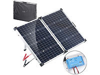 revolt Faltbares mobiles Solar-Panel mit monokristallinen Zellen, 110 Watt; Solarpanels Solarpanels 