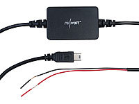 revolt Kfz-Dauerstrom-Adapter mit Mini-USB-Stecker, 12/24 V auf 5 V, 2,1 A; Mehrfach-USB-Netzteile für Steckdose Mehrfach-USB-Netzteile für Steckdose 