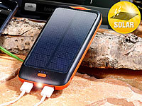 revolt Solar-Powerbank PB-100.s mit 10.000 mAh, Ladestand-Anz., 2x USB