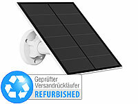 revolt Solarpanel für Akku-IP-Kameras mit Micro-USB, Versandrückläufer; Solarpanels, Solarpanels faltbar Solarpanels, Solarpanels faltbar 