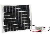 revolt Mobiles Solarpanel PHO-1000, monokristallin, 10 W (refurbished); USB-Solar-Powerbanks 