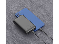 ; USB-Solar-Powerbanks, 2in1-Hochleistungsakkus & Solar-Konverter mit modifizierter Sinuswelle 