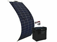 revolt Powerstation & Solar-Generator mit 1.456 Wh & 200-Watt-Solarmodul