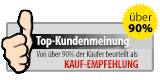 Von über 90% der Käufer zum KAUF EMPFOHLEN**