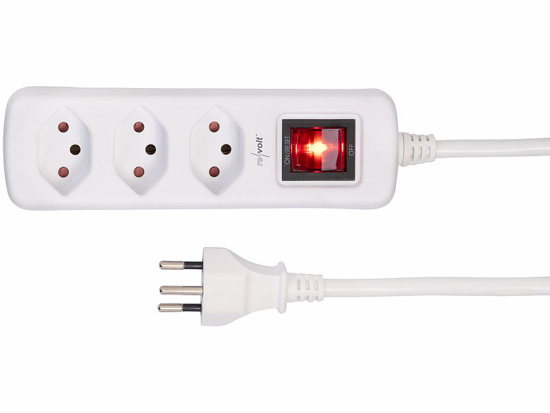 ; Steckdosenleisten einzeln schaltbar Steckdosenleisten einzeln schaltbar