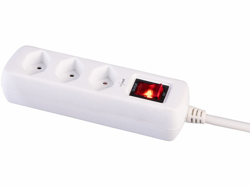 ; Steckdosenleisten einzeln schaltbar Steckdosenleisten einzeln schaltbar