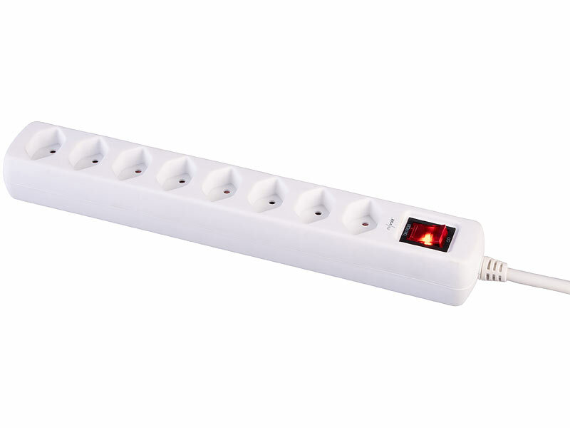 ; Steckdosenleisten einzeln schaltbar Steckdosenleisten einzeln schaltbar 