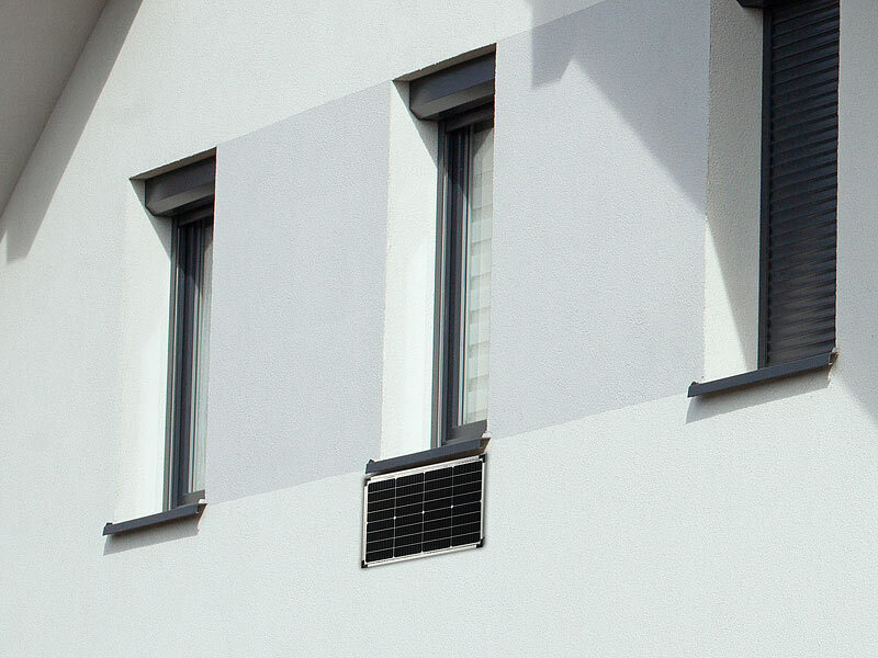 ; 2in1-Solar-Generatoren & Powerbanks, mit externer Solarzelle 