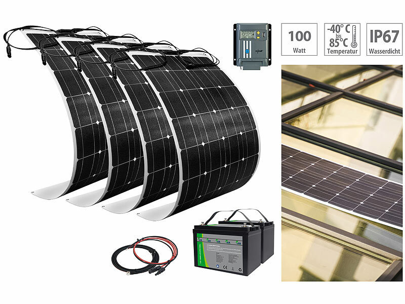 tka Köbele Akkutechnik LiFePO4-Akku mit 12 V, 100 Ah / 1.280 Wh, BMS,  LCD-Display, App