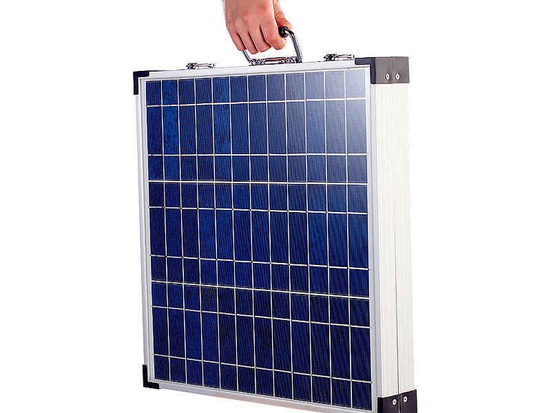 ; 2in1-Hochleistungsakkus & Solar-Generatoren, Solaranlagen-Set: Mikro-Inverter mit MPPT-Regler und Solarpanel 