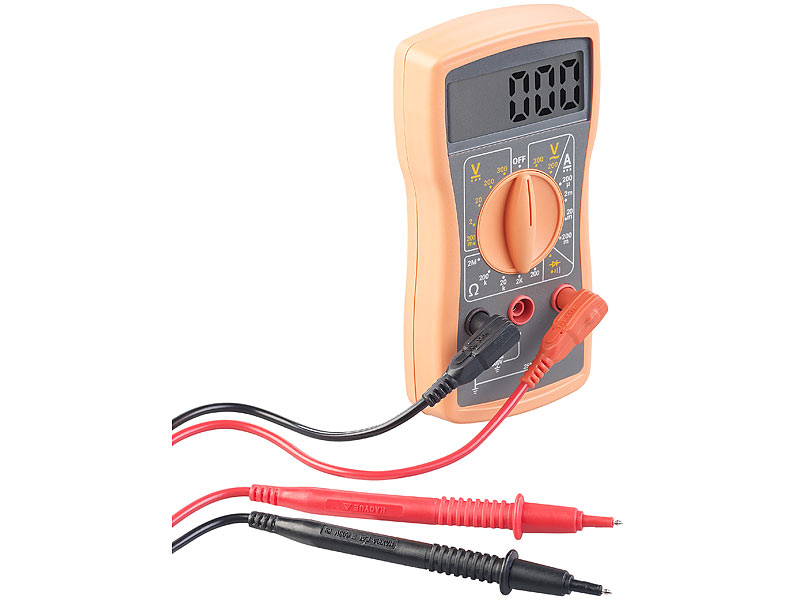 Multimeter, Elektrotester, Digitalstift-Multimeter, Multimeter, AC/DC- Spannungsmesser-Widerstandstester Zählt zum Messen von  Voltmeter-Widerstandsdioden-Testern