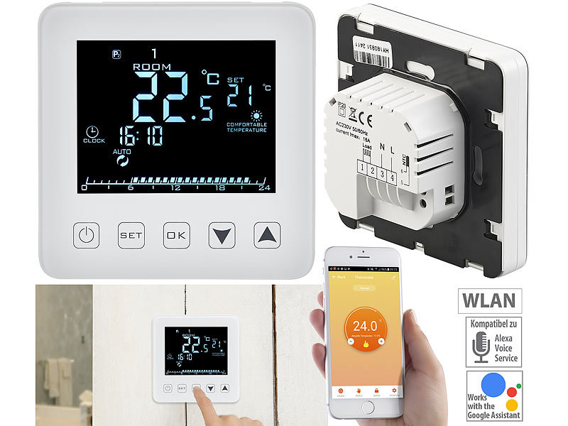 ; Programmierbare Heizkörperthermostate mit Bluetooth Programmierbare Heizkörperthermostate mit Bluetooth 