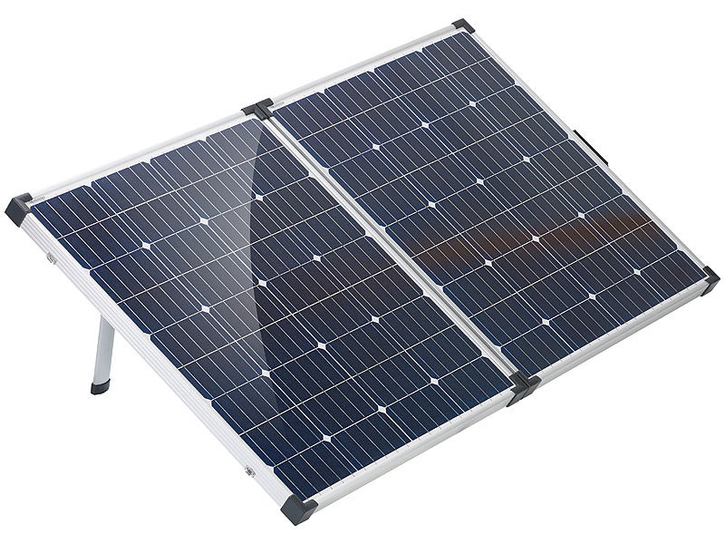 50 Watt Solarmodul Mobiles Solarpanel mit monokristallinen Solarzellen 