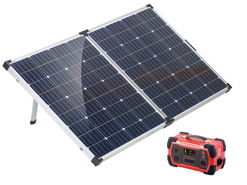 ; Solarpanels, Solarpanels faltbar2in1-Hochleistungsakkus & Solar-Generatoren 