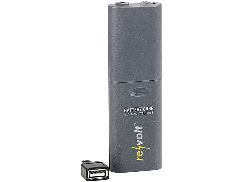 revolt USB Battery (AAA) Box; USB-Powerbanks USB-Powerbanks 