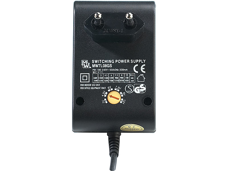 MW-Power Universal-Schaltnetzgerät 12V - 30W • Spannungsquellen bei