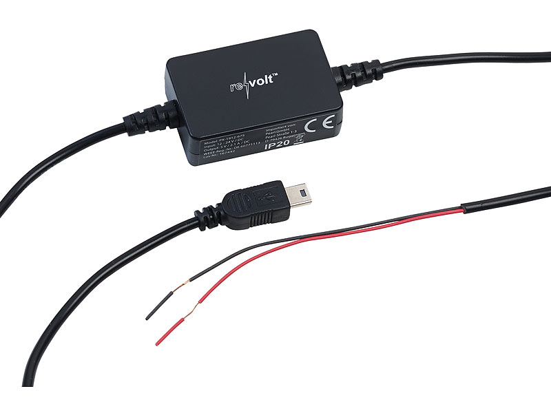 5 V USB A Stecker auf 12 V Auto Zigarettenanzünder Buchse