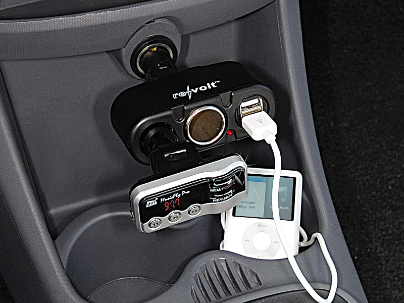 revolt Kfz-Verteiler mit 2x 12V und 2x 5V USB-Buchsen; KFZ USB Netzteil KFZ USB Netzteil KFZ USB Netzteil KFZ USB Netzteil 