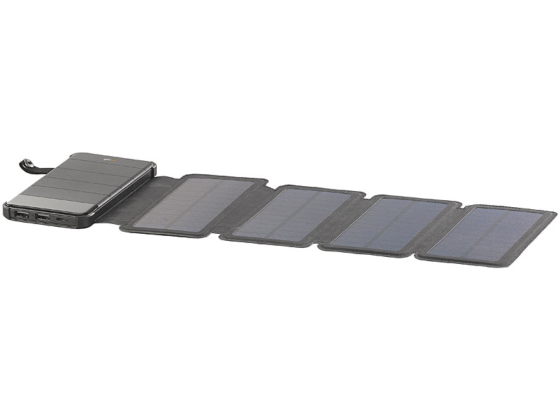 ; Solarpanels faltbar, 2in1-Hochleistungsakkus & Solar-Generatoren 