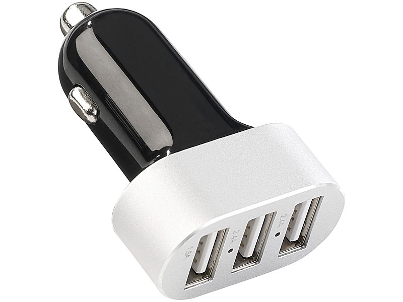 revolt Mini-USB-Netzteil für Kfz, 12 Volt, 700 mA