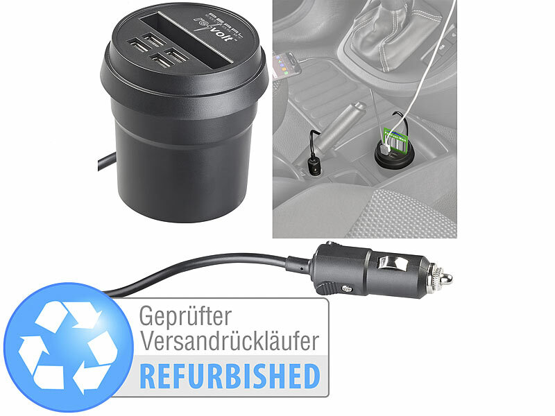 ; Kfz-USB-Netzteile für 12/24-Volt-Anschluss Kfz-USB-Netzteile für 12/24-Volt-Anschluss 