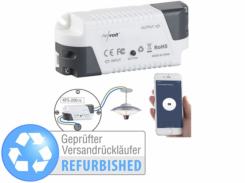 ; Batterielose Funk-Ein/Aus-Schalter Batterielose Funk-Ein/Aus-Schalter 