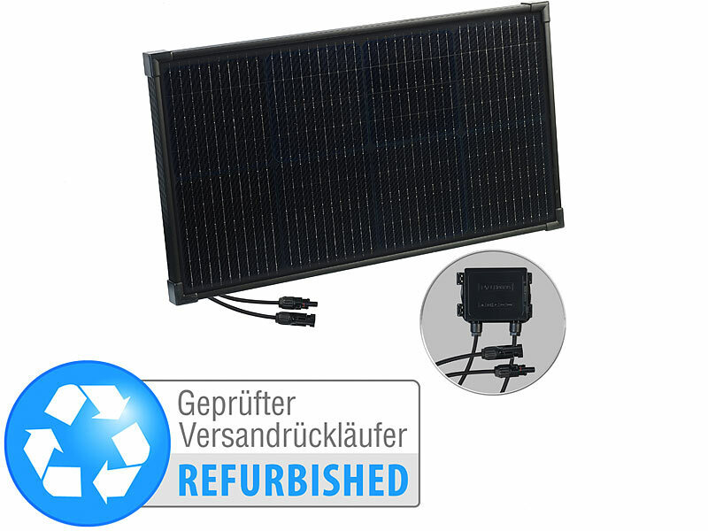 ; Solarpanels faltbar, 2in1-Hochleistungsakkus & Solar-GeneratorenSolaranlagen-Set: Mikro-Inverter mit MPPT-Regler und Solarpanel Solarpanels faltbar, 2in1-Hochleistungsakkus & Solar-GeneratorenSolaranlagen-Set: Mikro-Inverter mit MPPT-Regler und Solarpanel 