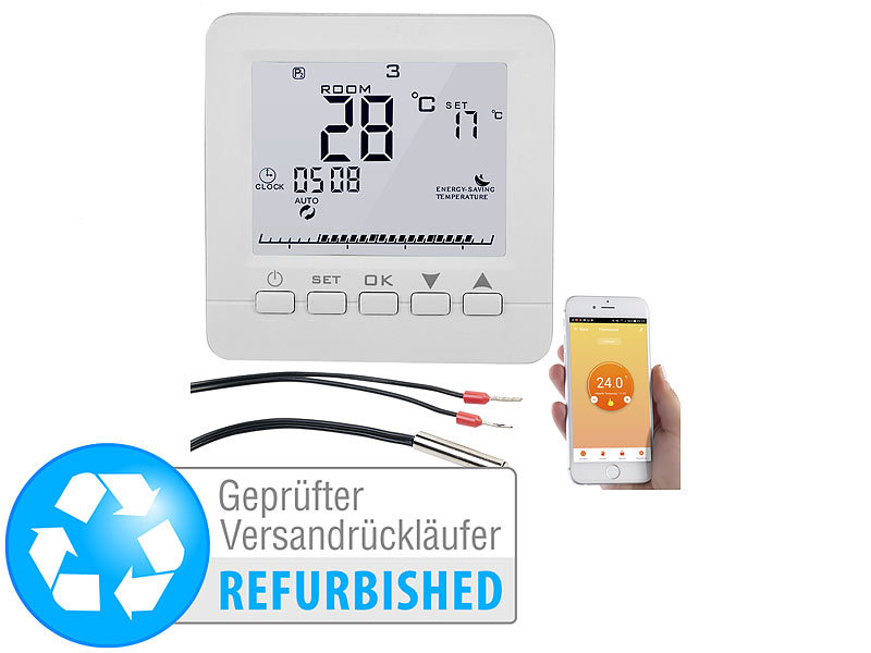 ; Programmierbare Heizkörperthermostate mit Bluetooth Programmierbare Heizkörperthermostate mit Bluetooth 