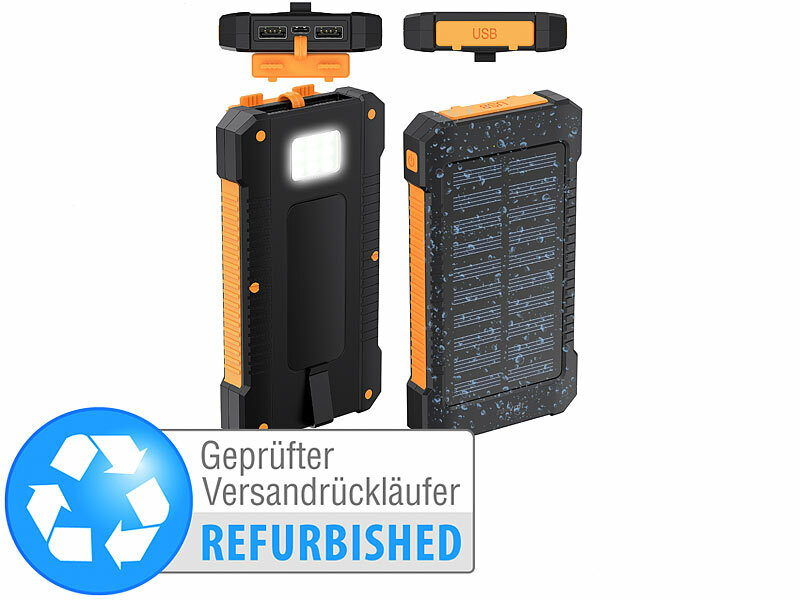 ; USB-Powerbanks kompakt 