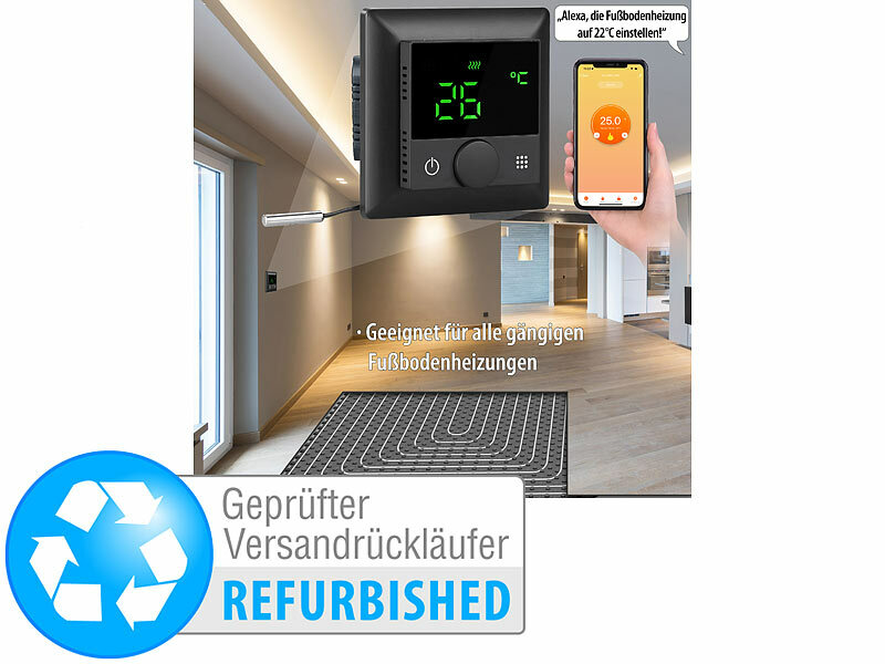 ; Programmierbare Heizkörperthermostate mit Bluetooth 