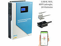 revolt Off-Grid-Solar-Inverter + WLAN-Modul, 3.500 W, 100 A, MPPT-Laderegler