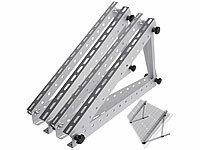 revolt 2er-Set verstellbare Aluminium-Solarpanel-Halterungen mit 41" / 104 cm; Solarpanels