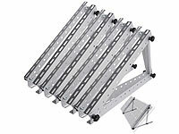 revolt 4er-Set verstellbare Aluminium-Solarpanel-Halterungen mit 41" / 104 cm