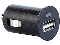 revolt Mini-USB-Netzteil für Kfz 12V mit 500mA; Ladegeräte 