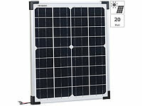 revolt Mobiles Solarpanel mit monokristallinen Solarzellen, 20 Watt; Solarpanels faltbar Solarpanels faltbar Solarpanels faltbar Solarpanels faltbar 