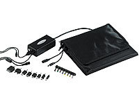 revolt Faltbares Solarpanel PHO-1500, Tasche, Powerbank & Adapter, 15W