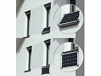 ; Solarpanels faltbar, Solaranlagen-Set: Mikro-Inverter mit MPPT-Regler und Solarpanel 