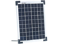 revolt Mobiles Solarpanel mit monokristalliner Solarzelle 10 W; 2in1-Solar-Generatoren & Powerbanks, mit externer Solarzelle 2in1-Solar-Generatoren & Powerbanks, mit externer Solarzelle 2in1-Solar-Generatoren & Powerbanks, mit externer Solarzelle 