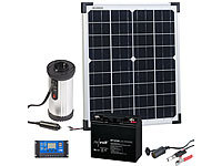 revolt Solarpanel (20 W) mit Akku, Laderegler und 230-V-Wandler; Solarpanels faltbar, 2in1-Hochleistungsakkus & Solar-GeneratorenSolaranlagen-Set: Mikro-Inverter mit MPPT-Regler und Solarpanel Solarpanels faltbar, 2in1-Hochleistungsakkus & Solar-GeneratorenSolaranlagen-Set: Mikro-Inverter mit MPPT-Regler und Solarpanel 