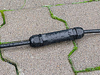 revolt Outdoor-Kabel-Verbindungsbox, IP68, für Kabeldurchm. 6-12 mm, 3-polig