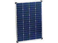 revolt Monokristallines Solarpanel; 5 m Anschluss-Kabel; 110 W; IP65; Solarpanels faltbar, Solaranlagen-Set: Mikro-Inverter mit MPPT-Regler und Solarpanel 