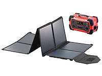 revolt Powerstation & Solar-Generator mit faltbarem 100-W-Solarpanel, 800 Wh; Solarpanels, Solarpanels faltbar Solarpanels, Solarpanels faltbar Solarpanels, Solarpanels faltbar Solarpanels, Solarpanels faltbar 