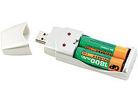 revolt USB-Akku-Ladegerät für die wichtigsten Akku-Typen