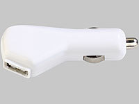 revolt Kfz-USB-Netzteil 12/24-Volt für iPod/iPhone, MP3-Player, Navi; Mehrfach-USB-Netzteile für Steckdose 