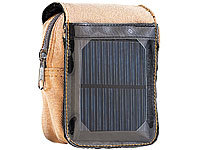 revolt Solar-Akkuladegerät & USB-Netzteil 'PowerBag' für iPod & Co.