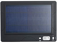 revolt XXL-Solar-Powerbank PB-2000.s für Notebooks, 20.000 mAh (refurbished); Solarpanels, Solarpanels faltbar 