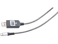 ; Adapter-Kabel Micro-USB auf USB Typ A mit Spannungs-Anzeige Adapter-Kabel Micro-USB auf USB Typ A mit Spannungs-Anzeige 