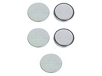 revolt Knopfzellen CR-2025 Lithium 3,0 Volt im 5er-Sparpack; Lithium-Knopfzellen Typ CR2032, Knopfzellen 