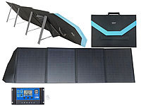 revolt Mobiles, faltbares Solarpanel, 4 Solarzellen, 200 W & Solar-Laderegler